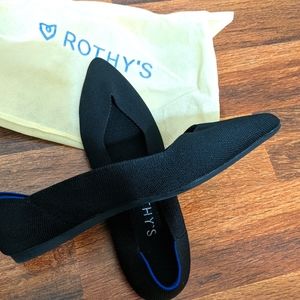 Rothy's Black Solid - The Point